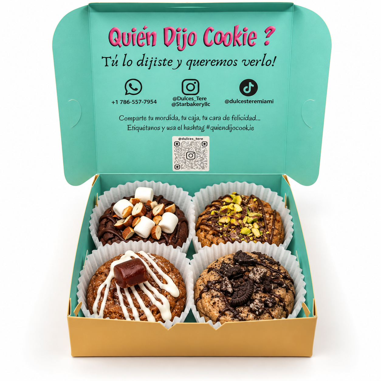 Box de 9 cookies Cookie Cookie